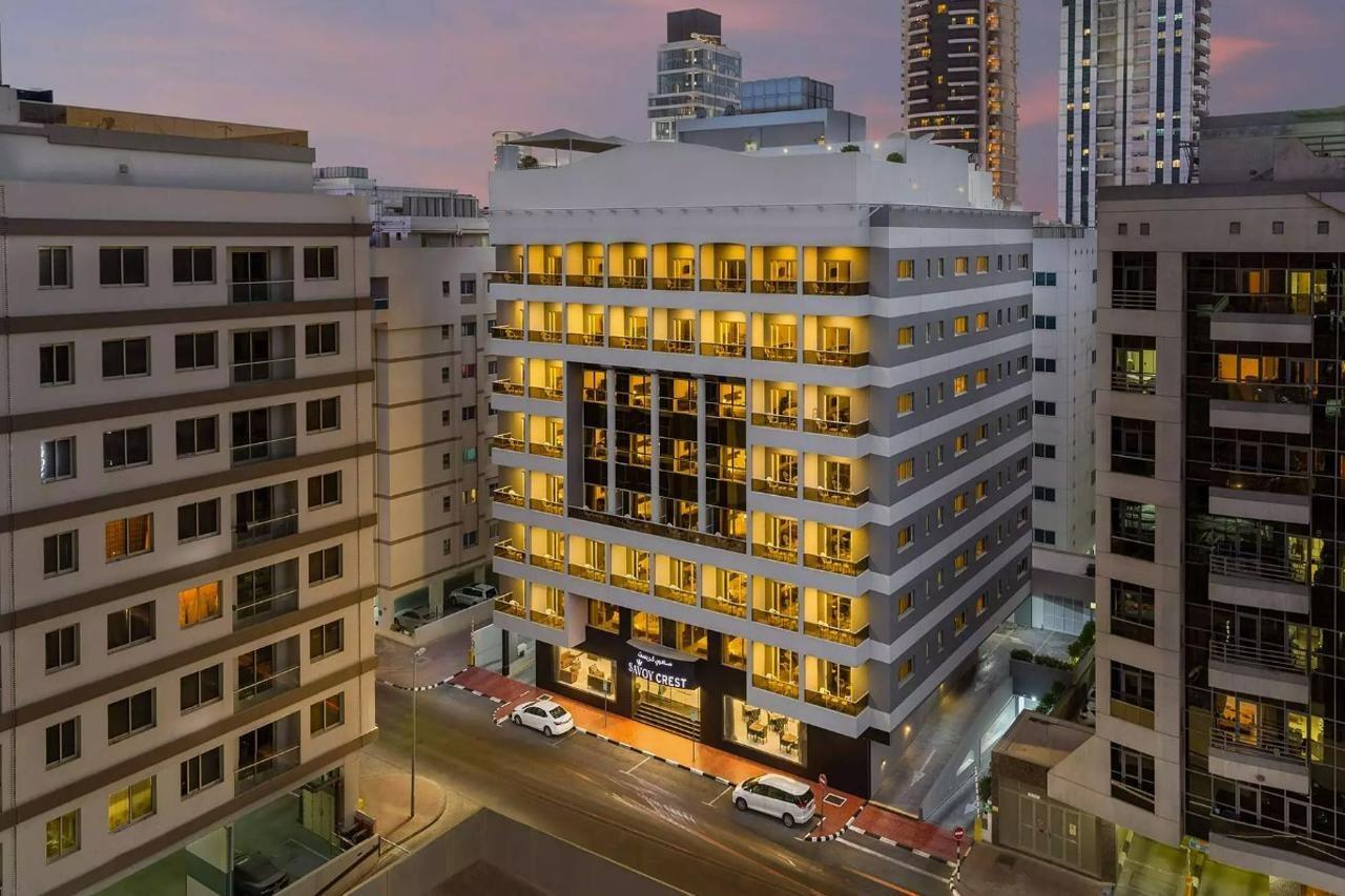 Savoy Crest Hotel Apartments Dubái Exterior foto